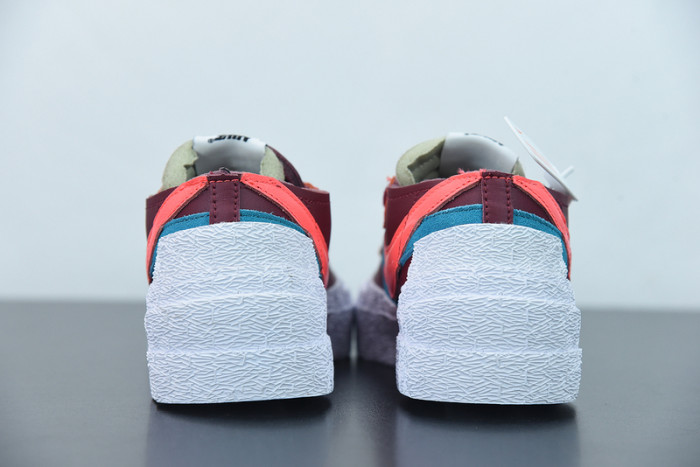Nike Blazer Low sacai KAWS Red DM7901-600 - CCSHOES