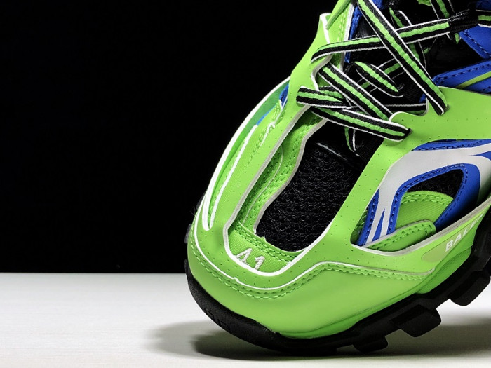 BLCG Track Trainers Green Blue 542023 W1GB8 - CCSHOES
