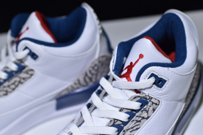 Air Jordan 3 Retro True Blue Nike Air First Look 854262-106 - CCSHOES