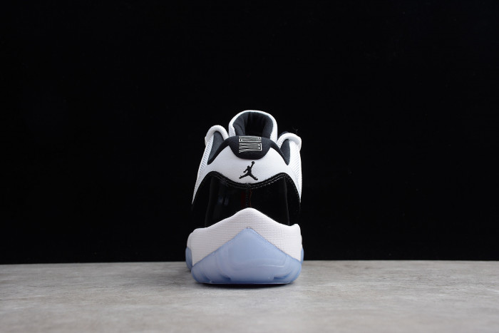 Air Jordan 11 Retro Low "Concord" Black/ White mens 528895-153 - CCSHOES