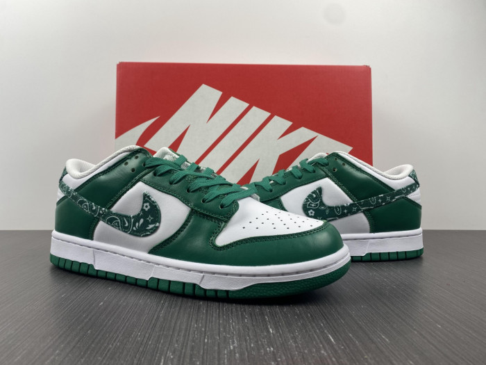 NIKE DUNK LOW ESSENTIAL PAISLEY PACK GREEN (W) DH4401-102 - CCSHOES