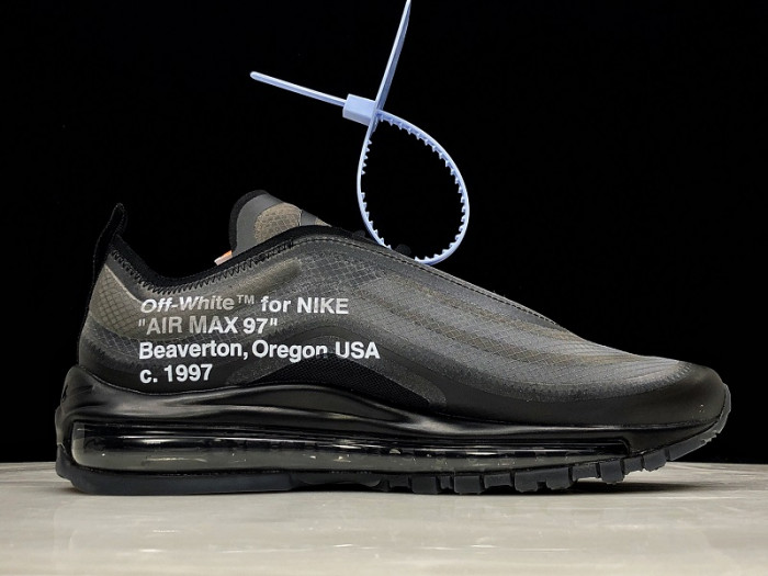 AIR MAX 97 OFF-WHITE BLACK AJ4585-001 - CCSHOES