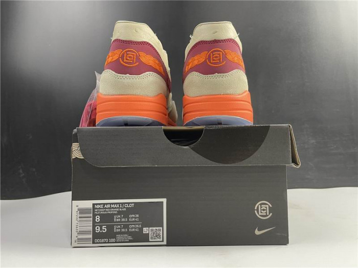 Nike Air Max 1 Clot Kiss of Death (2021) DD1870-100 - CCSHOES