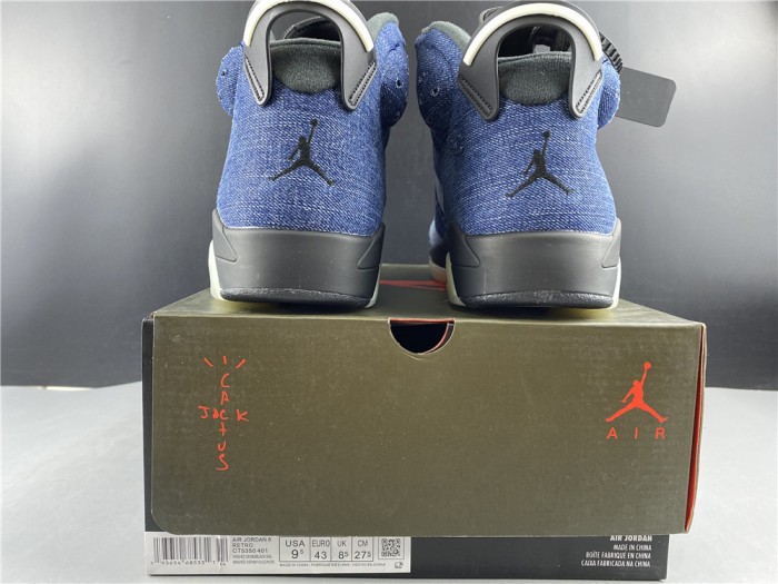 Air Jordan 6 “Washed Denim” CT5350-401 - CCSHOES
