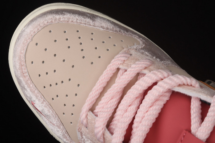 Nike Dunk Mid Social Status Free Lunch Strawberry Milk DJ1173-600 - CCSHOES