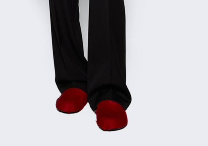 Fussbet Sabot calf-hair slippers - CCSHOES