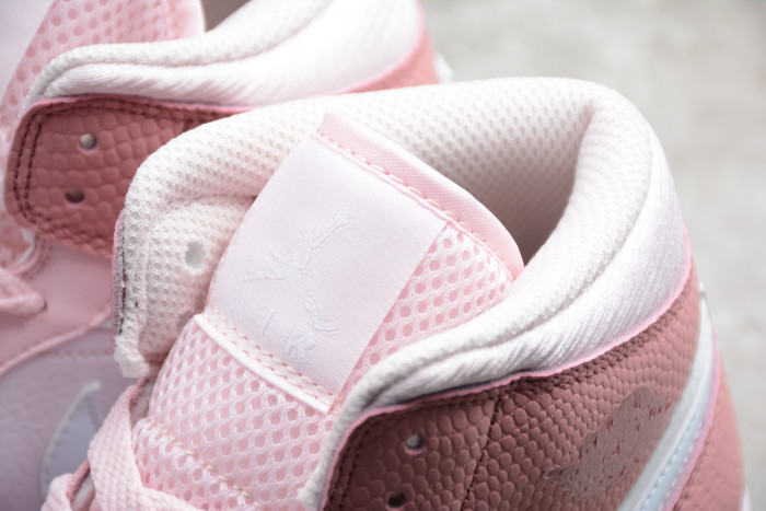 Air Jordan 1 Mid Digital Pink CW5379-600 - CCSHOES