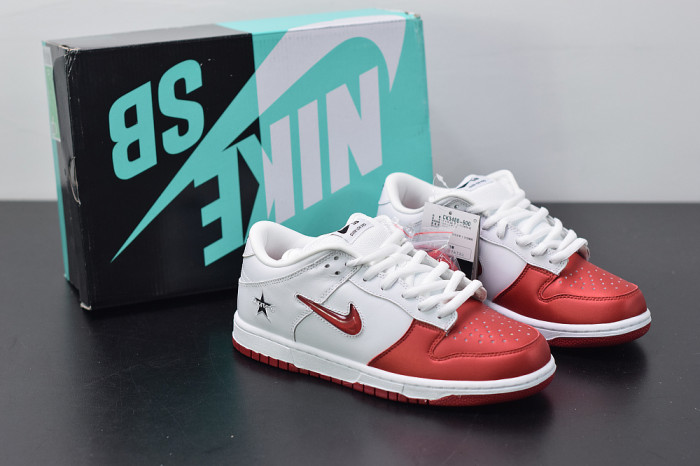 Nike SB Dunk Low Jewel Swoosh Red CK3480-600 - CCSHOES