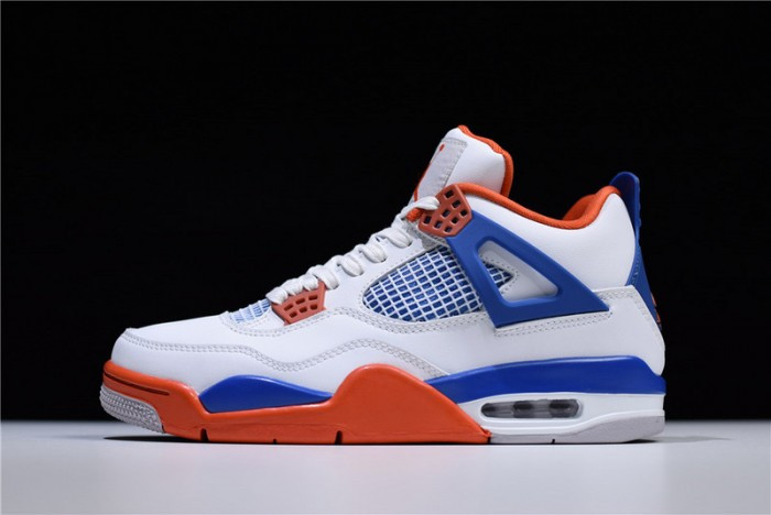 Air Jordan 4 White/Bright Crimson-Royal Blue 308497-171 - CCSHOES