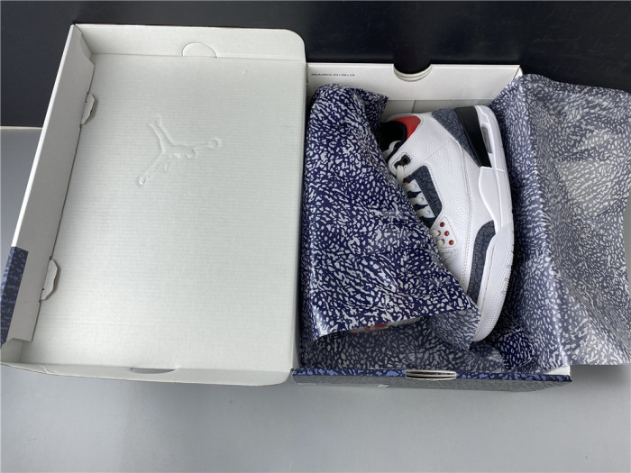 AIR JORDAN 3 RETRO "WHITE FIRE RED" CZ6431-100 - CCSHOES