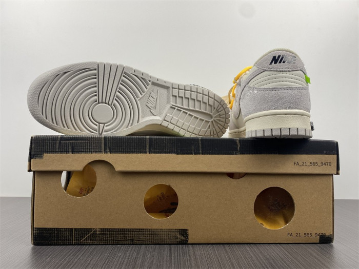Nike Dunk Low Off-White Lot 39 DJ0950-109 - CCSHOES