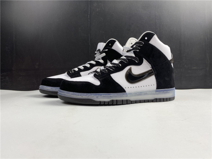 Nike Dunk High Slam Jam White Black DA1639-101 - CCSHOES