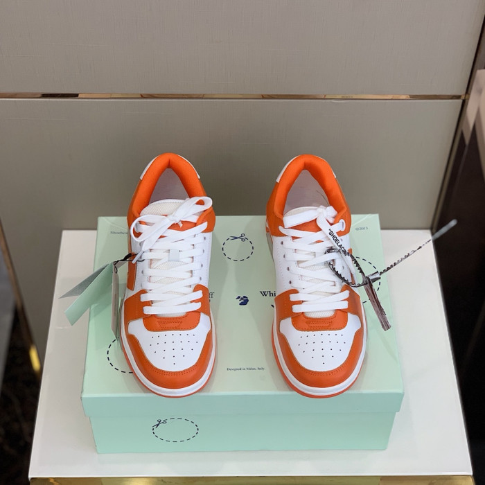 OFF WHITE™ C/O VIRGIL ABLOH OUT OF OFFICE LOW-TOP LEATHER SNEAKERS "OOO" - CCSHOES