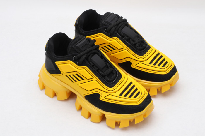PRAD CLOUDBUST THUNDER KNIT YELLOW AND BLACK - CCSHOES