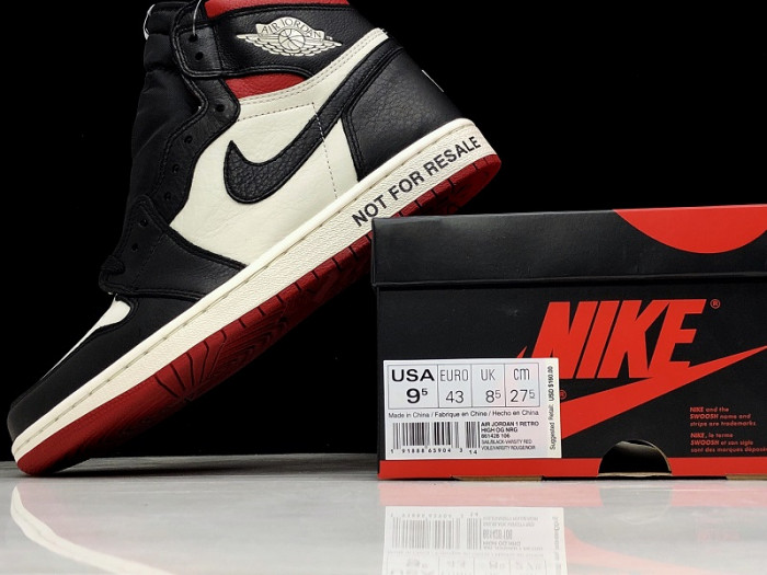Air Jordan 1 Retro High OG NRG “Not For Resale” Varsity Red 861428-106 - CCSHOES