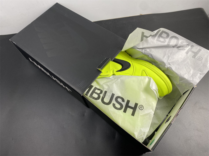 Nike Dunk High AMBUSH Flash Lime CU7544-300 - CCSHOES