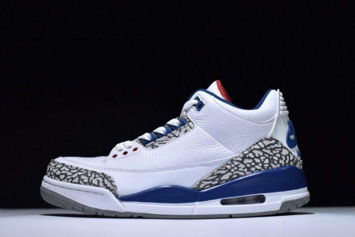 Air Jordan 3 Retro True Blue Nike Air First Look 854262-106 - CCSHOES
