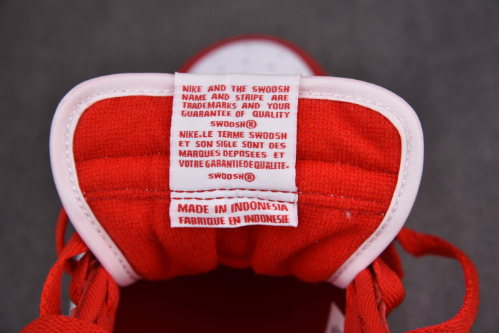 NIKE DUNK LOW UNIVERSITY RED WHITE CU1727-100 - CCSHOES