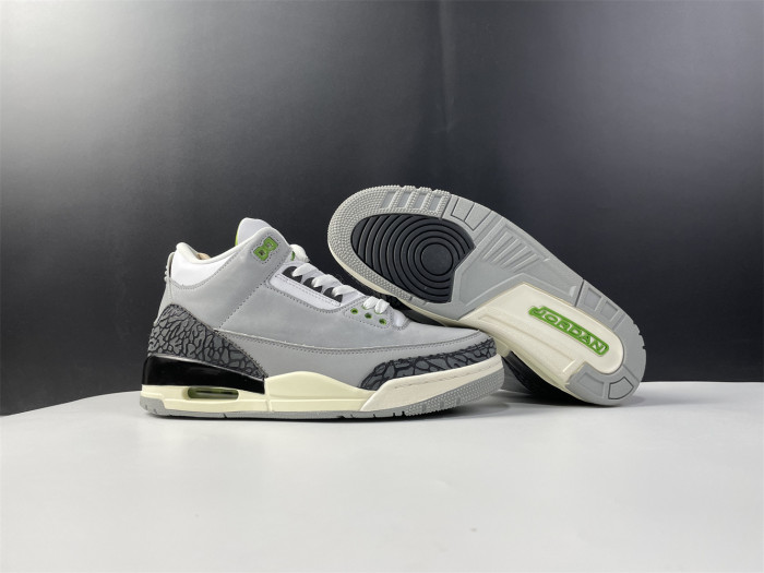 Air Jordan 3 Retro Chlorophyll 136064-006 - CCSHOES