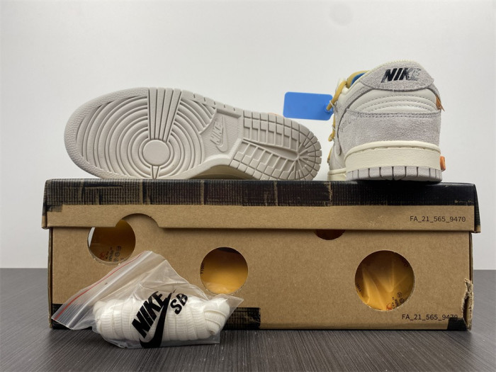 Nike Dunk Low Off-White Lot 34 DJ0950-102 - CCSHOES