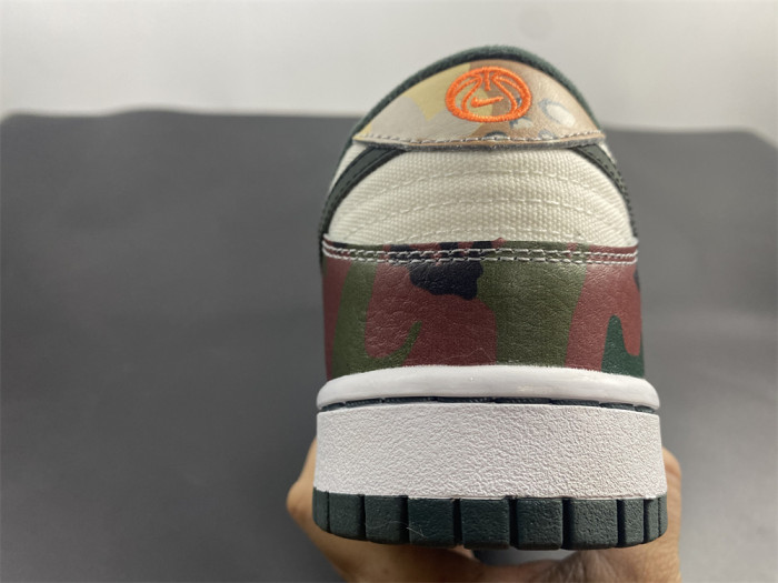 Nike Dunk Low SE Sail Multi-Camo DH0957-100 - CCSHOES