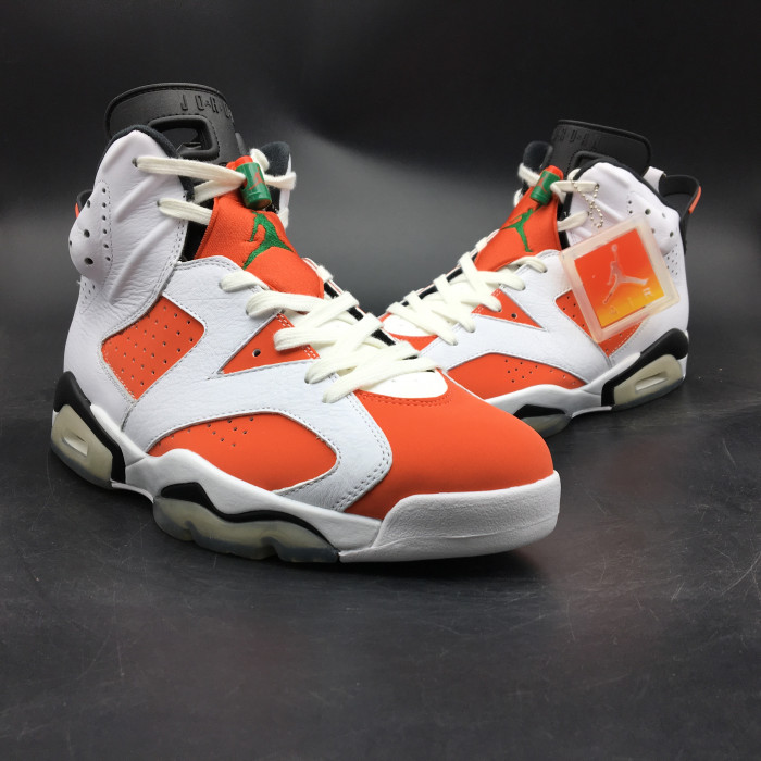 Air Jordan 6 Retro NRG G8RD "Gatorade" 384664-145 - CCSHOES