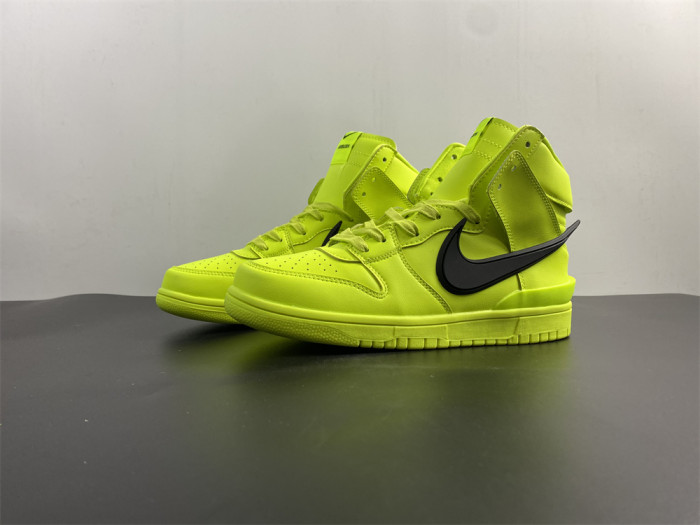 Nike Dunk High AMBUSH Flash Lime CU7544-300 - CCSHOES