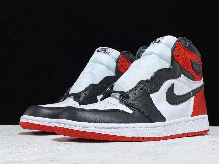 Air Jordan 1 Retro High “Satin Black Toe” CD0461-016 - CCSHOES