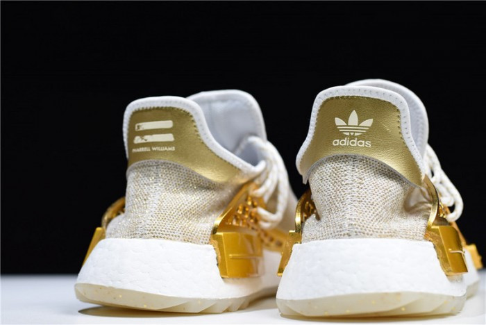 Pharrell adidas NMD Hu China Gold HAPPY F99762 - CCSHOES