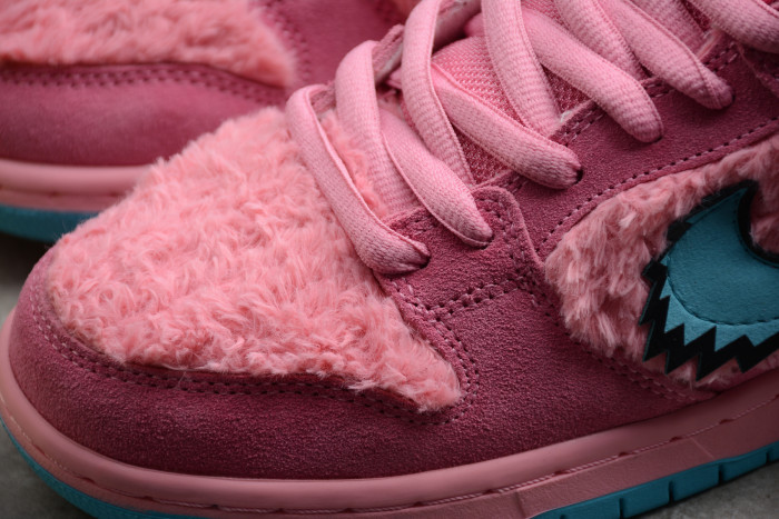GRATEFUL DEAD NIKE SB DUNK LOW PINK BEAR CJ5378 600 - CCSHOES