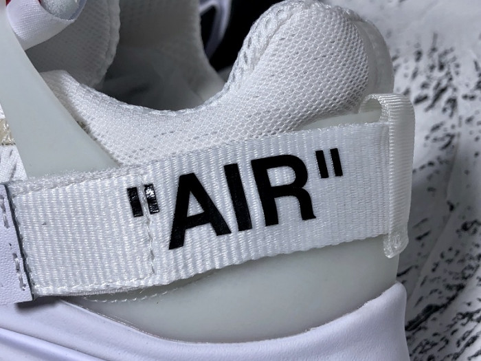 OFF-WHITE X NIKE AIR PRESTO WHITE AA3830-100 - CCSHOES