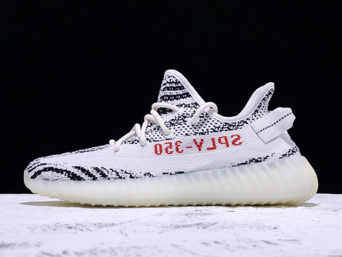 Adidas Yeezy Boost 350 V2 Zebra Black White CP9654 - CCSHOES