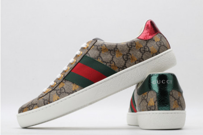 GUCC ACE EMBROIDERED LOW-TOP SNEAKER 548950 9N020 8465 - CCSHOES