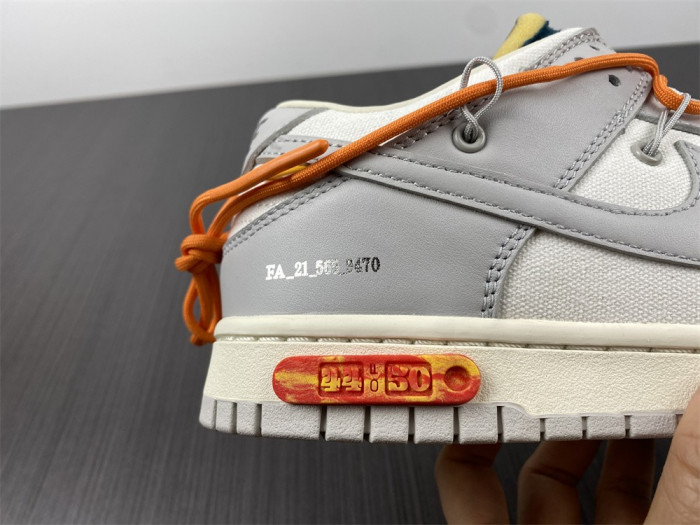 Off-White x Dunk Low 'Lot 44 of 50' DM1602-104 - CCSHOES