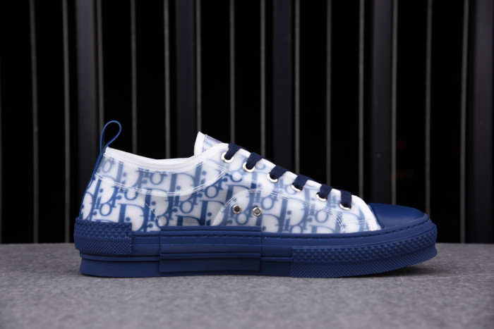 DR B23 Low Top Oblique Sneaker Blue - CCSHOES