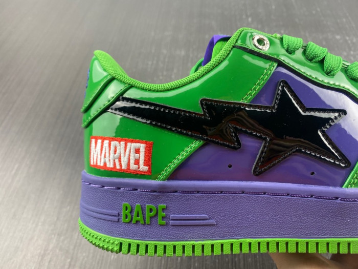 A BATHING APE MARVEL BAPE STA - CCSHOES