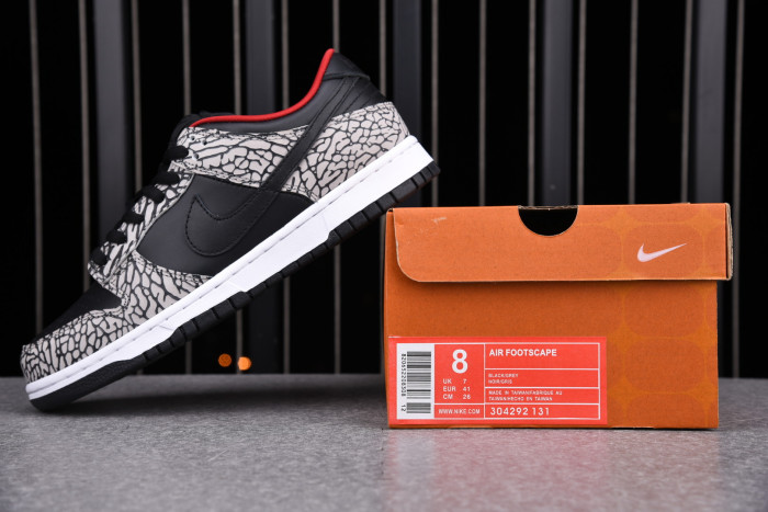 Nike Dunk SB Low Black Cement (2002) 304292-131 - CCSHOES