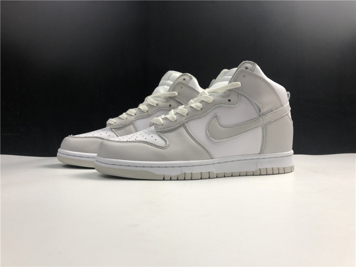 Nike Dunk High Retro White Vast Grey (2021) DD1399-100 - CCSHOES
