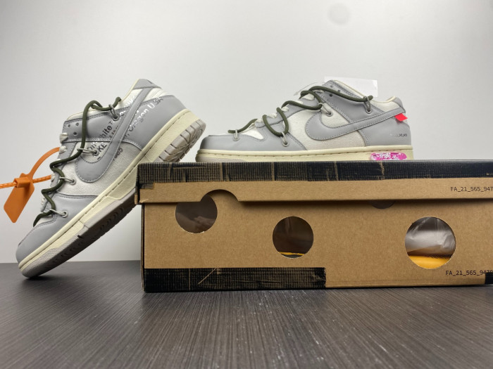 Nike Dunk Low Off-White Lot 22 DM1602-124 - CCSHOES
