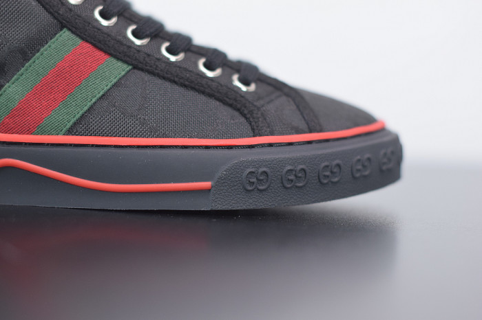 GUCC Tennis 1977 Print Sneaker BLACK 553385 DOPEO 1977 - CCSHOES