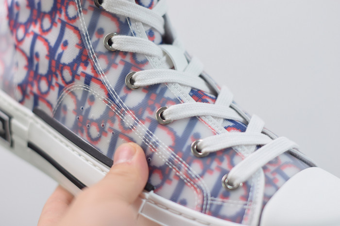 DR B23 OBLIQUE HIGH TOP SNEAKER“CD Ghosting” - CCSHOES