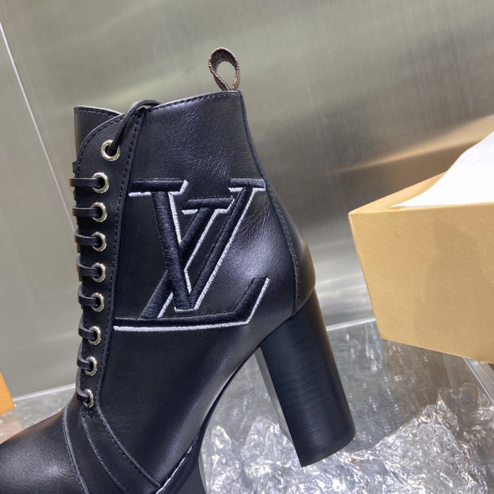 LOUS VUITON BROWN STAR TRAIL ANKLE BOOTS - CCSHOES