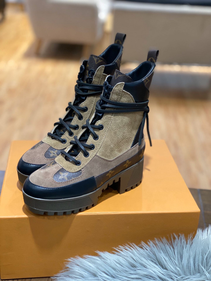 LOUI VUITTO LAUREATE PLATFORM DESERT BOOT - CCSHOES