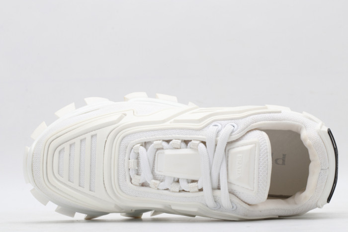 PRAD CLOUDBUST THUNDER KNIT WHITE - CCSHOES