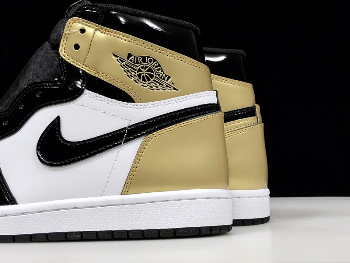 Air Jordan 1 Retro High Glod Toe 861428-007 - CCSHOES