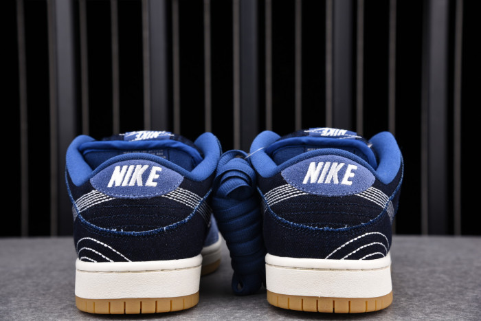 Nike SB Dunk Low Denim Sashiko CV0316-400 - CCSHOES