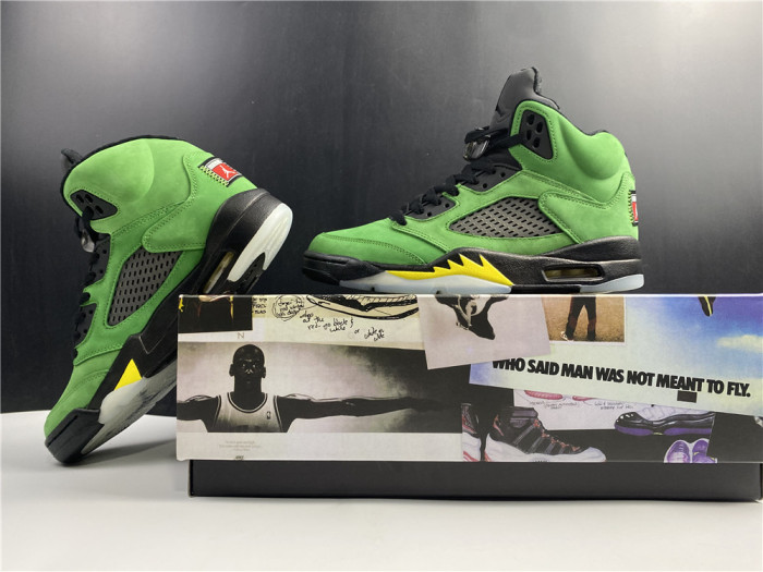 Air Jordan 5 SE “Oregon Ducks” CK6631-307 - CCSHOES