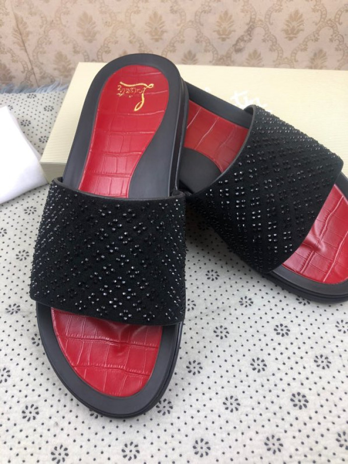 CHRISTIAN LOUBOUTIN SLIPPERS - CCSHOES