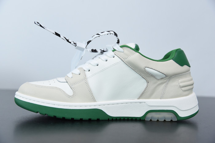 OFF WHITE™ C/O VIRGIL ABLOH OUT OF OFFICE LOW-TOP LEATHER SNEAKERS "OOO" - CCSHOES