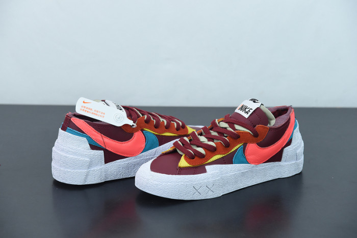 Nike Blazer Low sacai KAWS Red DM7901-600 - CCSHOES